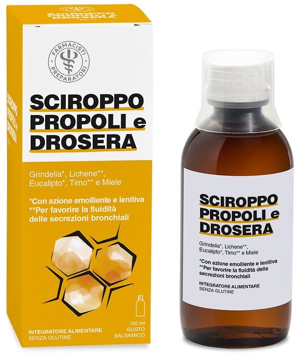 Farmacia Candelori Sciroppo Propoli e Drosera 150ml