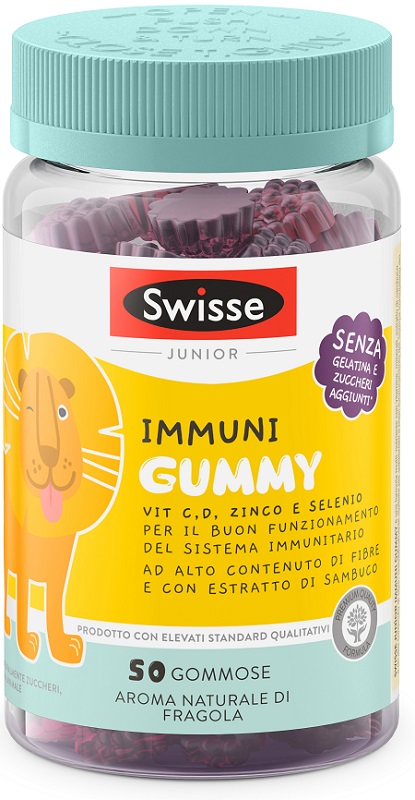 Swisse Junior Immuni Gummy 50 Caramelle Gommose
