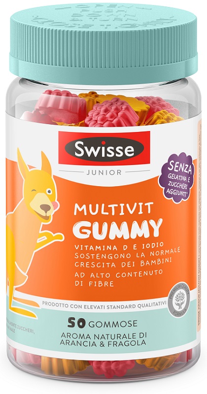 Swisse Junior Multivit Gummy 50 Caramelle Gommose