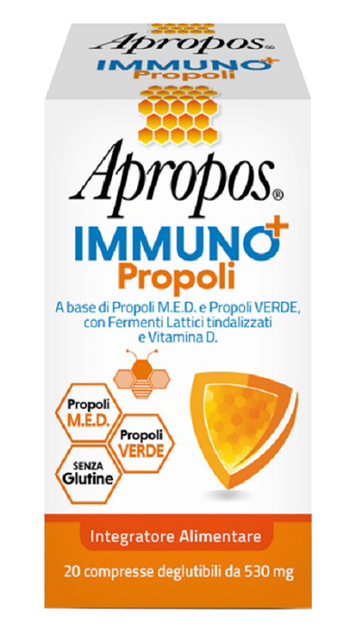 Apropos Immuno+ Propoli 20 Compresse