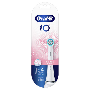 OralB IO Gentle Care 4 Testine di Ricambio White