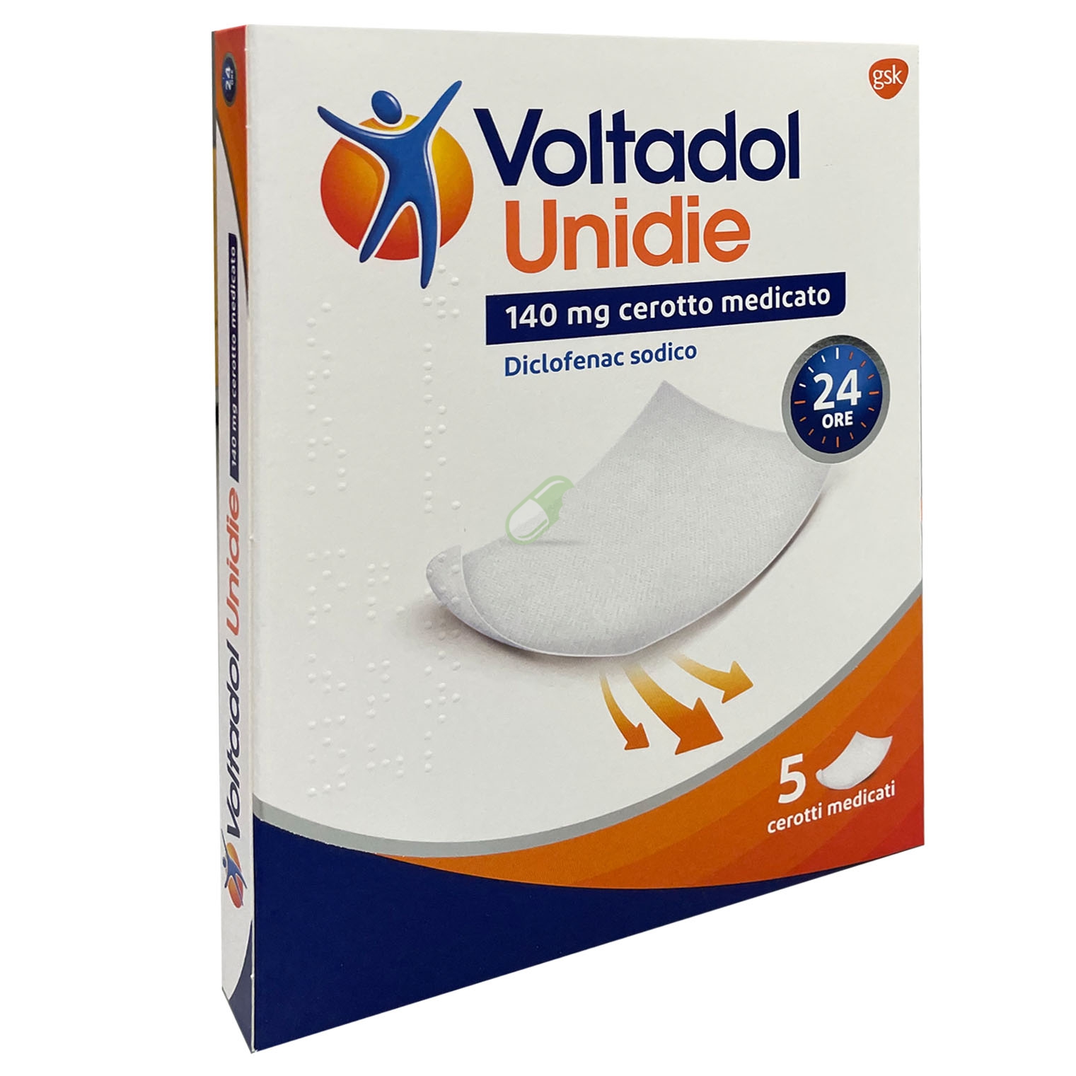 Voltadol Unidie 140 mg 5 Cerotti Medicati