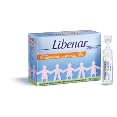 Libenar Aerosol 3% Azione Fluidificante Ipertonica 30 Flaconcini