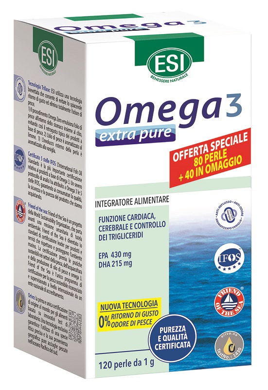 Esi Omega3 Extra Pure 120 perle