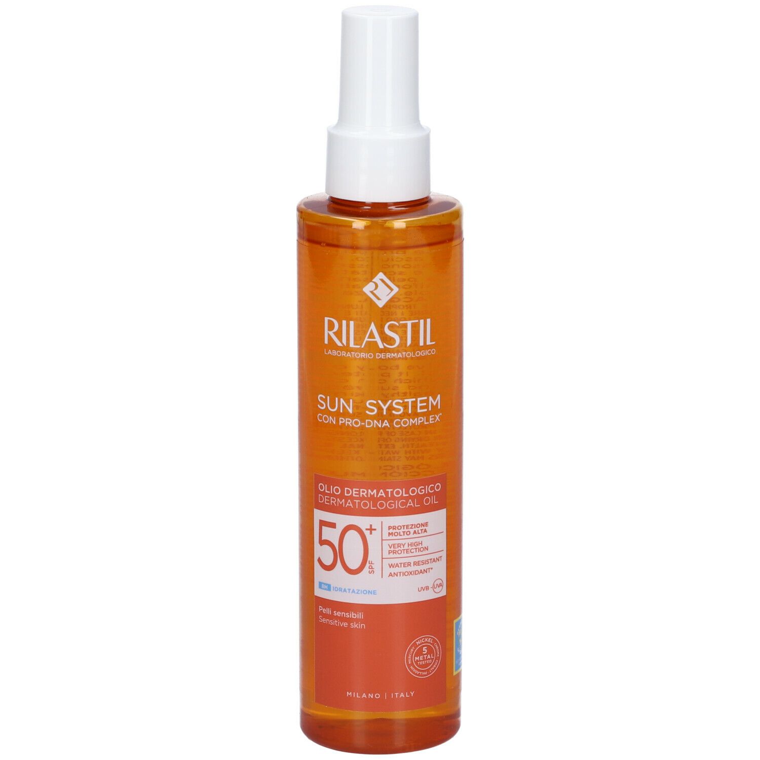 Rilastil Olio Dermatologico SPF50+ Sun System 200ml