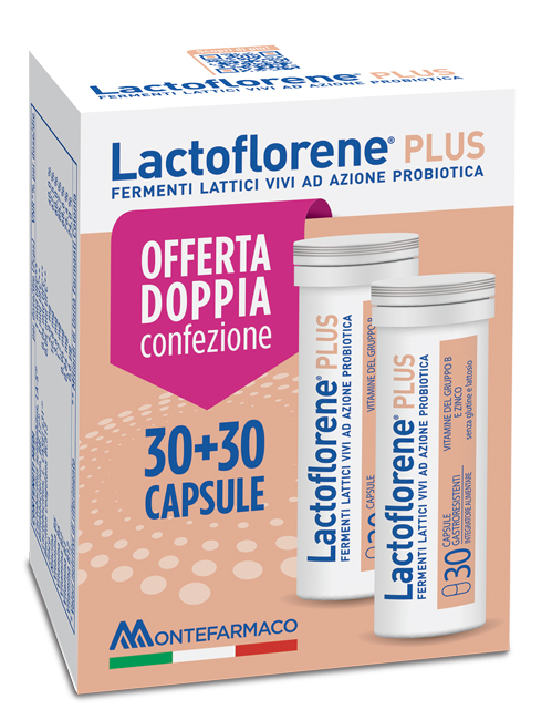 Lactoflorene Plus 30+30 capsule fermenti lattici