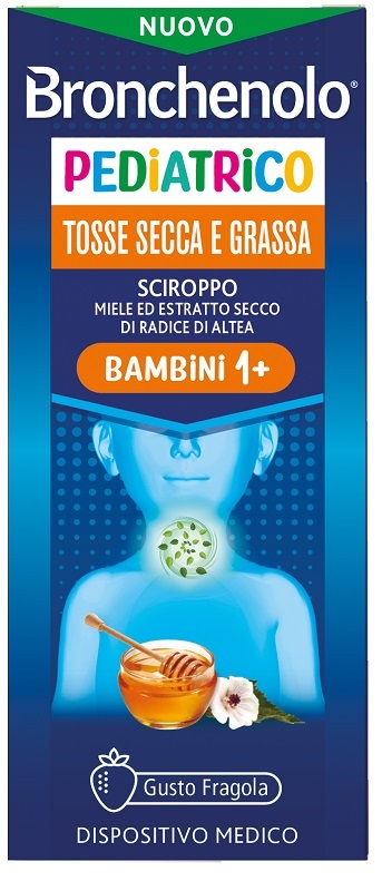 Bronchenolo Pediatrico sciroppo tosse secca e grassa da 1 anno di eta'