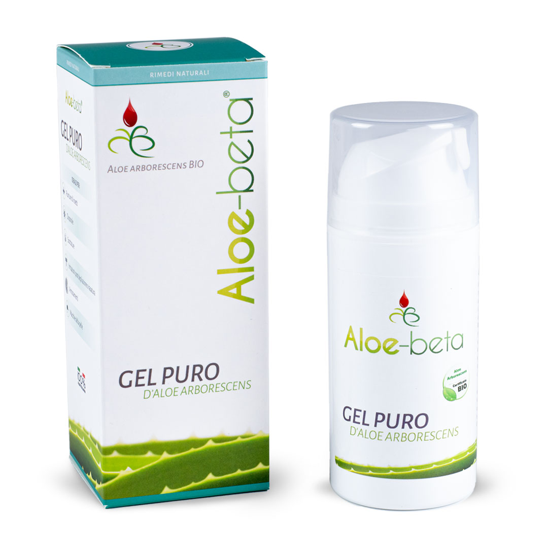 Aloe-beta® Gel puro d’Aloe Arborescens BIO al 99%