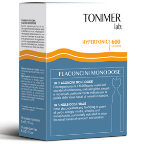Tonimer Lab Hypertonic 600  18 flaconcini monodose