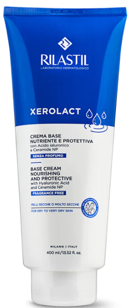 Rilastil Xerolact Crema Base nutriente e protettiva 400ml