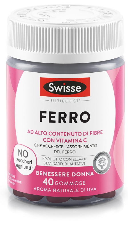 Swisse Ferro 40 gommose aroma naturale di uva