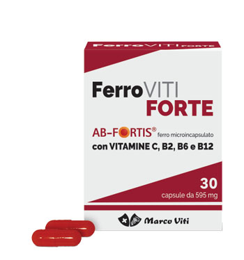 Marco Viti FerroViti Forte integratore di ferro e vitamine 30 capsule