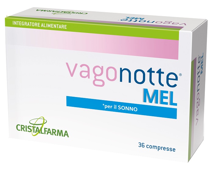 Cristalfarma Vagonotte Mel 36 compresse integratore per il sonno