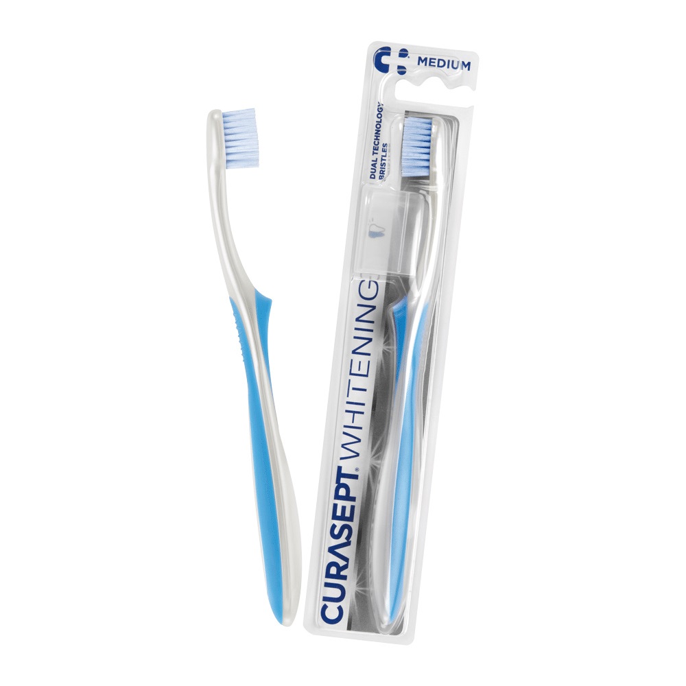 Curasept Whitening Spazzolino sbiancante medio