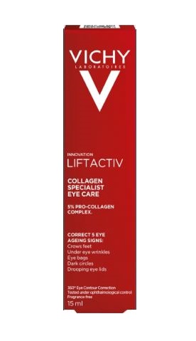 Vichy Liftactiv Collagen Specialist Contorno Occhi con collagene 15 ml