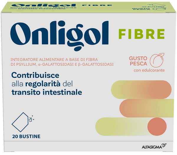 Onligol Fibre 20 bustine gusto pesca