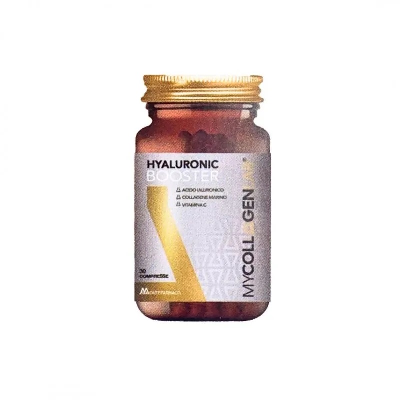 Mycollagen Lab Hyaluronic Booster integratore di acido ialuronicoe collagene 30 compresse