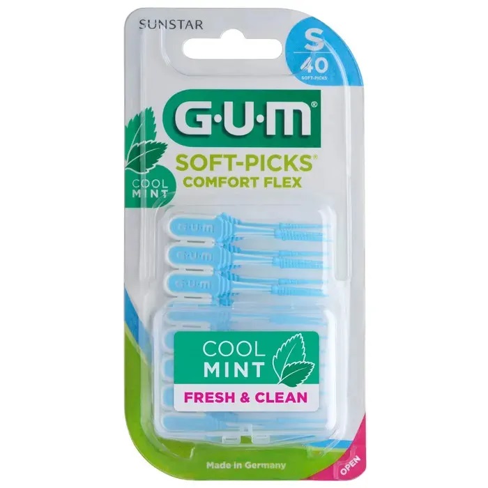 Gum Soft Picks Comfort Flex 40 scovolini misura S
