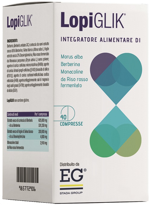 Lopiglik 40 Compresse Integratore Apparato Cardiovascolare