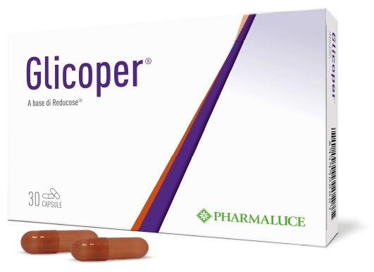 Pharmaluce Glicoper integratore utile per metabolismo carboidrati 30 capsule