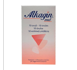 Alkagin MD 10 ovuli rinfrescanti e lenitivi
