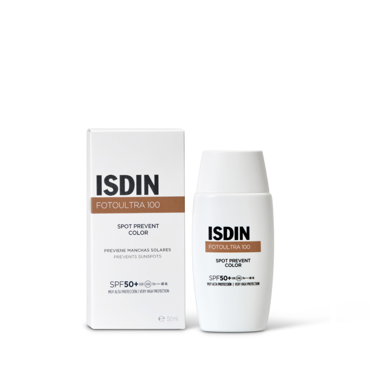Isdin Fotoultra 100 Spot Prevent Color SPF 50+ 50ml