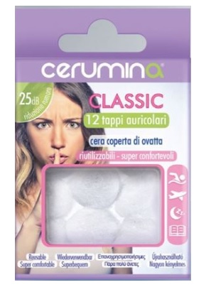Master Aid Cerumina 12 tappi auricolari di cera coperta di ovatta