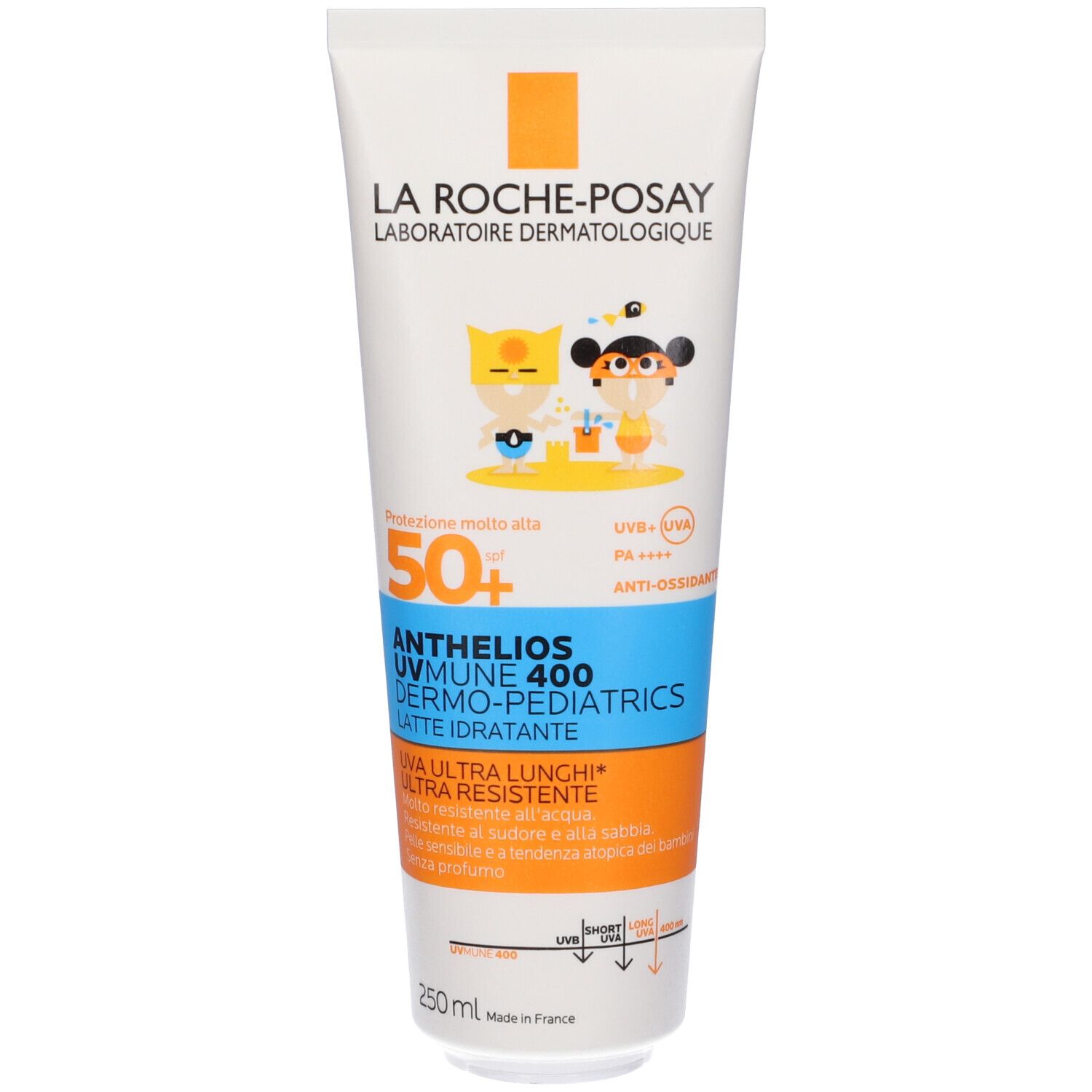 La Roche-Posay Anthelios UVMUNE 400 Dermo-Pediatrics Latte Idratante SPF 50+250ml