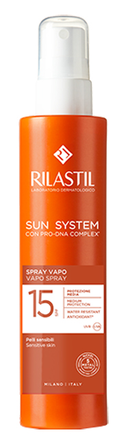 Rilastil Sun System spray vapo SPF15 protezione media 200ml