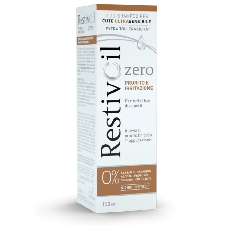 Restivoil Zero Prurito e irritazione olio shampoo tutti tipi di capelli 150ml