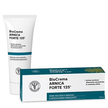 Farmacia Candelori BIOCREMA ARNICA FORTE 125X ARNICA MONTANA 100ml