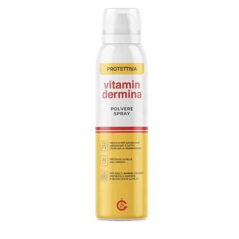 Vitamindermina Polvere spray protettiva ,assorbente, antirritazioni 150ml