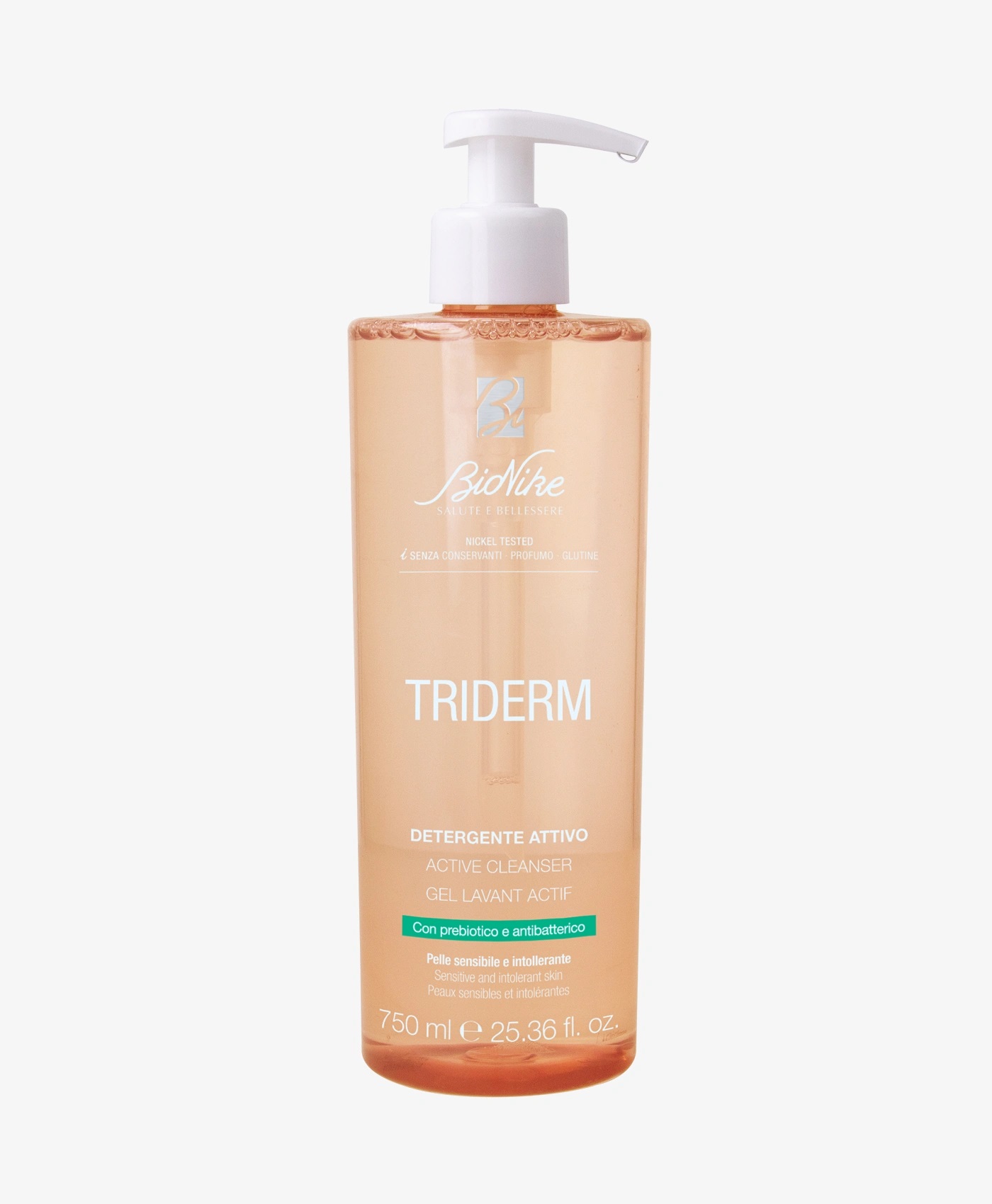 BIONIKE TRIDERM DETERGENTE ATTIVO CON PREBIOTICO E ANTIBATTERICO 750 ML