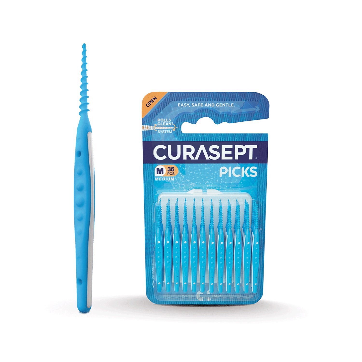 CURASEPT PICKS SCOVOLINI MONOUSO MEDIUM 36 pezzi