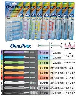 ORALPROX BLISTER 6PZ MIS 6 BIANCO