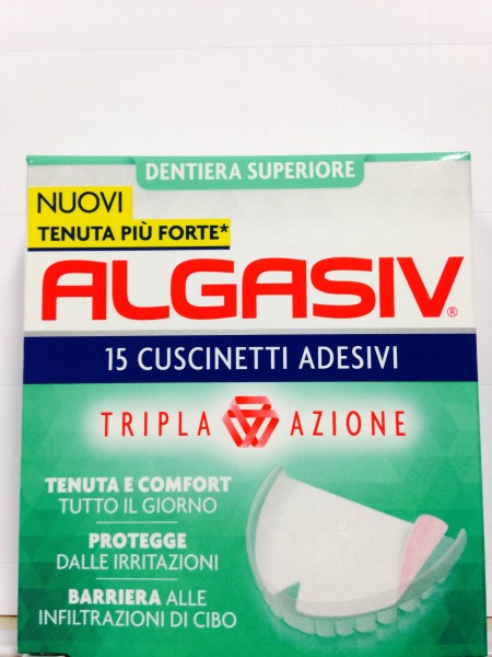 Algasiv Cuscinetti Adesivi Superiore 15 Pezzi