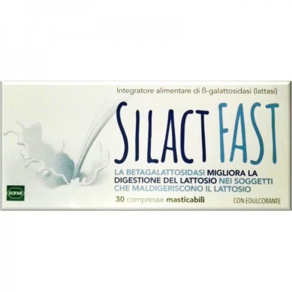 SOFAR SILACT FAST 30COMPRESSE MASTICABILI PER DIGERIRE IL LATTOSIO