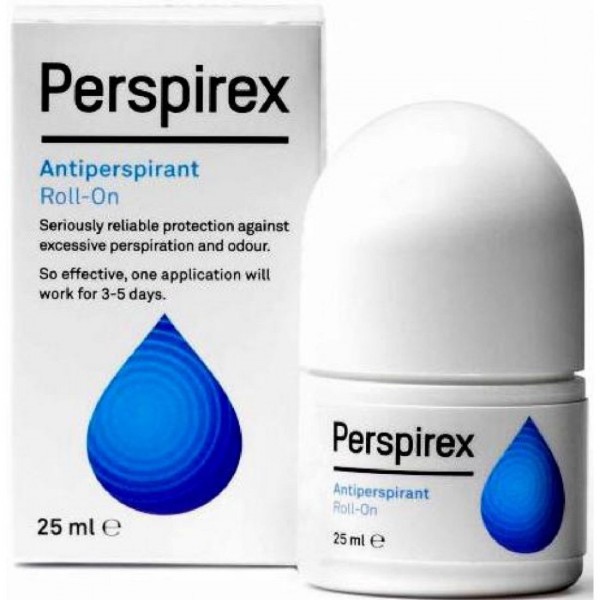 Pasquali Perspirex Original roll-on antitraspirante per sudorazione eccessiva delle ascelle.