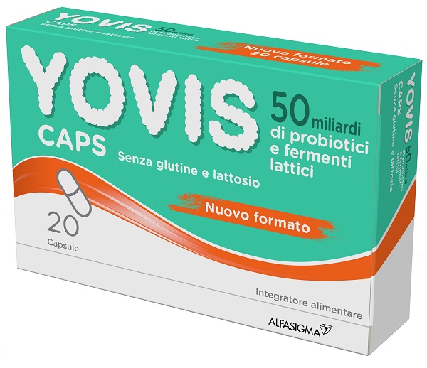 Yovis Caps 50 Miliardi Fermanti Lattici Vivi 20 Capsule