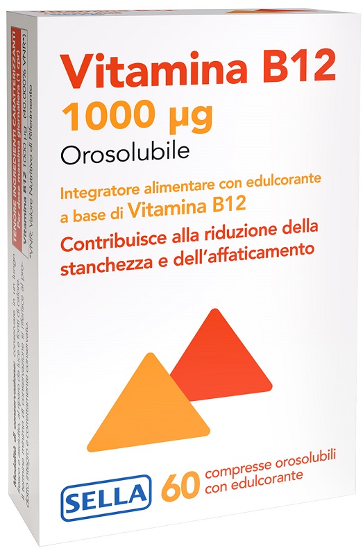 Sella Vitamina B12 60 compresse orosolubili