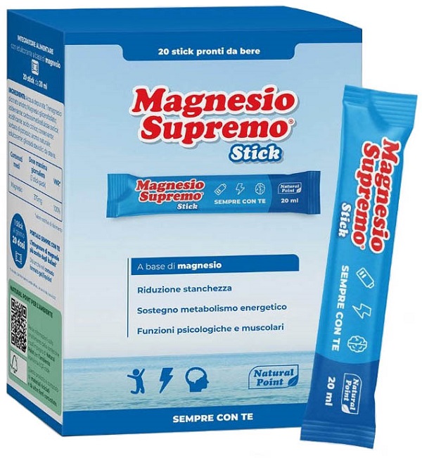MAGNESIO SUPREMO 20STICK PRONTE ALL'USO