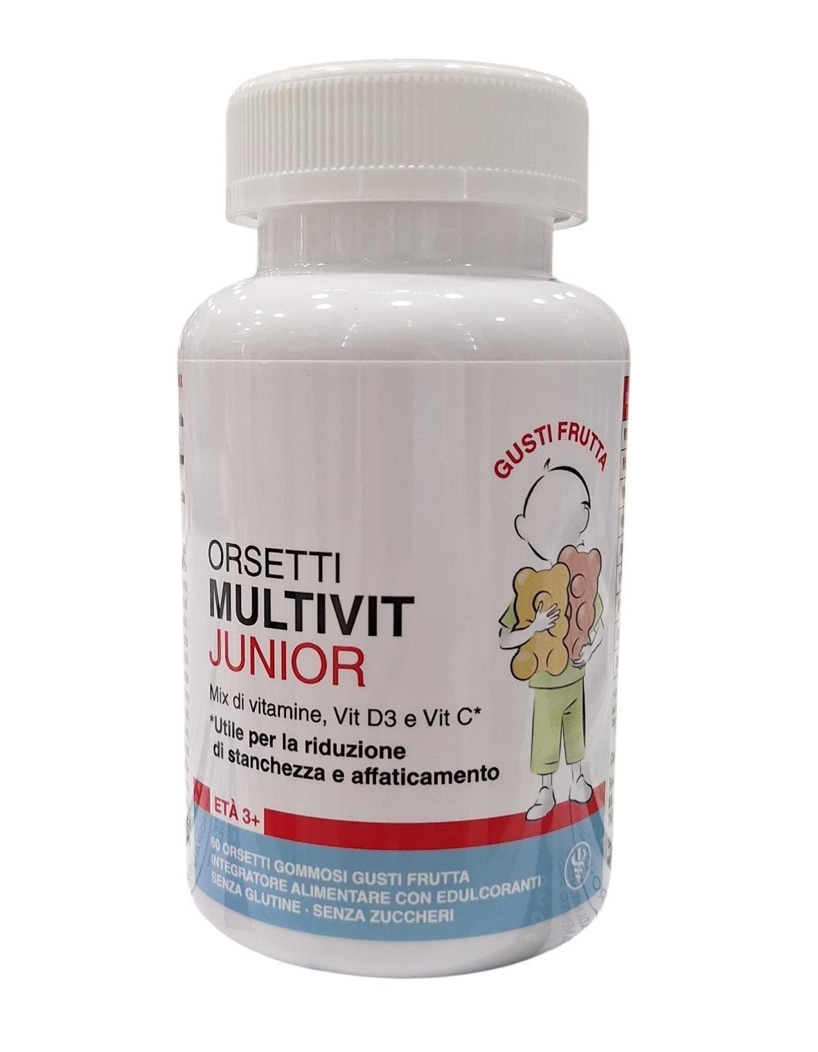 Farmacia Candelori Orsetti Multivit Junior  60 orsetti gusto frutta