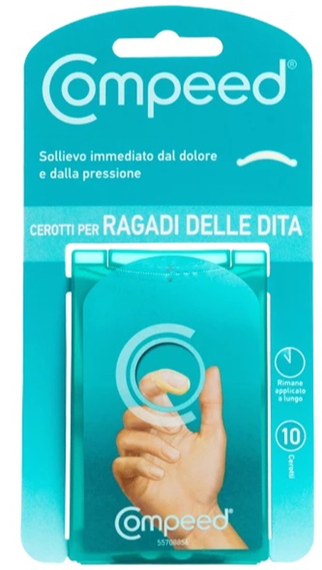 Compeed cerotti per ragadi delle dita 10 pezzi(disponibile 1 pezzo)
