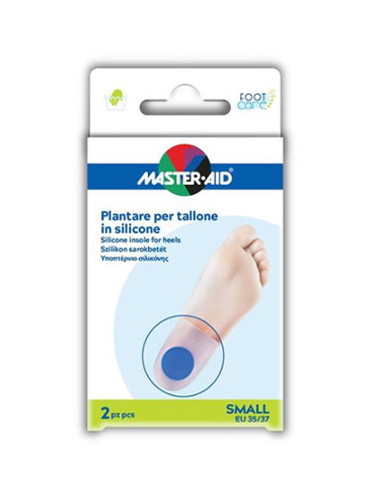 Master Aid Plantare per tallone in silicone misura SMALL 2 pezzi(SCADENZA 7/25)