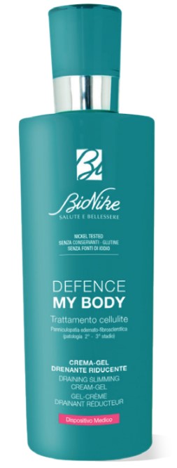 Bionike Defence My Body - Trattamento cellulite crema-gel drenante riducente