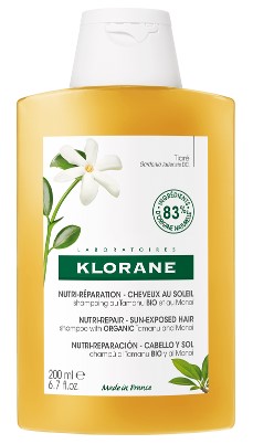 KLORANE Shampoo nutriente e ristrutturante per capelli esposti al sole