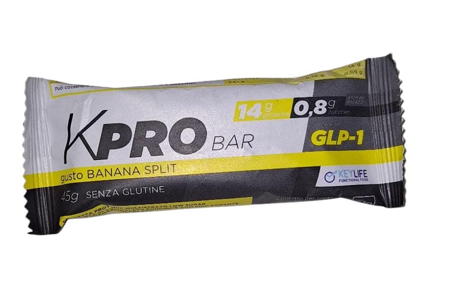 Keylife kPRO Barretta gusto BANANA SPLIT 14g di proteine
