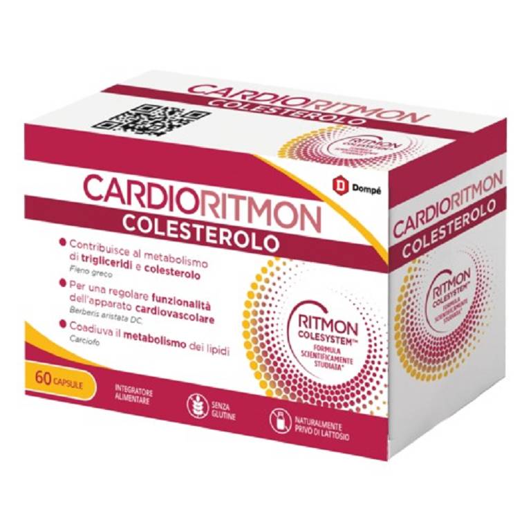 CARDIORITMON COLESTEROLO PER METABOLISMO DI TRIGLICERIDI E COLESTEROLO 60CAPSULE