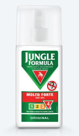 Jungle Formula Repellente Antizanzare MOLTO FORTE 75 ml