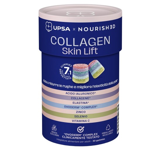 UPSA x Nourished COLLAGEN Skin Lift 30 gummies